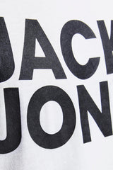 JACK&JONES JJECORP LOGO TEE SS O-NECK NOOS 12151955 - Beyaz
