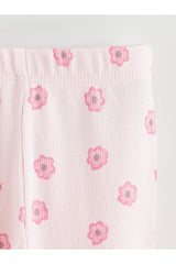 LC Waikiki Çocuk Uzun Kollu Alt-Üst Takım W5LA58B1 - Açık Pembe