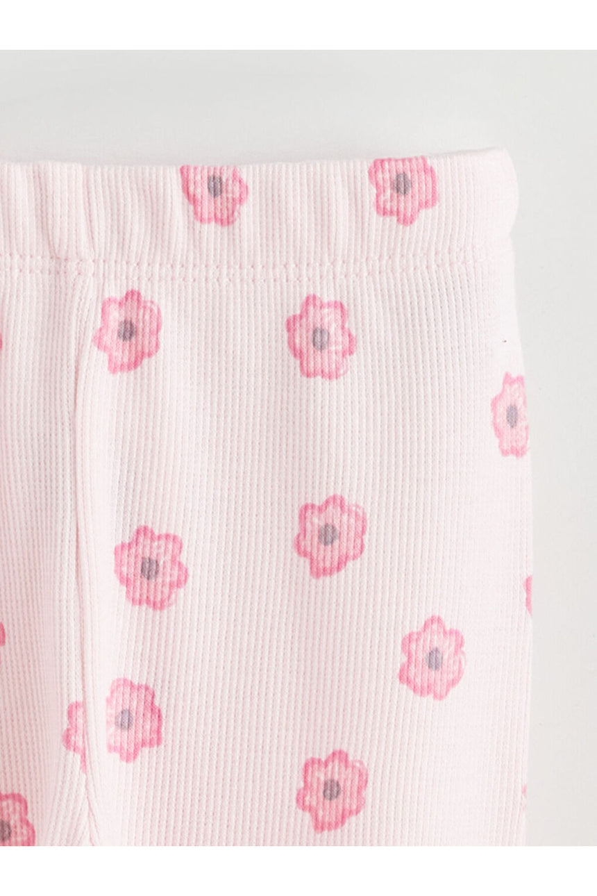 LC Waikiki Çocuk Uzun Kollu Alt-Üst Takım W5LA58B1 - Açık Pembe