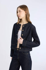 Defacto Kadın Jacket D5153Ax - Koyu Mavi