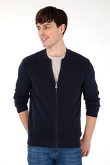 US POLO ASSN ERKEK TRİKO HIRKA 1920441 - Siyah