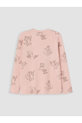 LC Waikiki Çocuk Pijama Takımı W68610D4 - Pembe