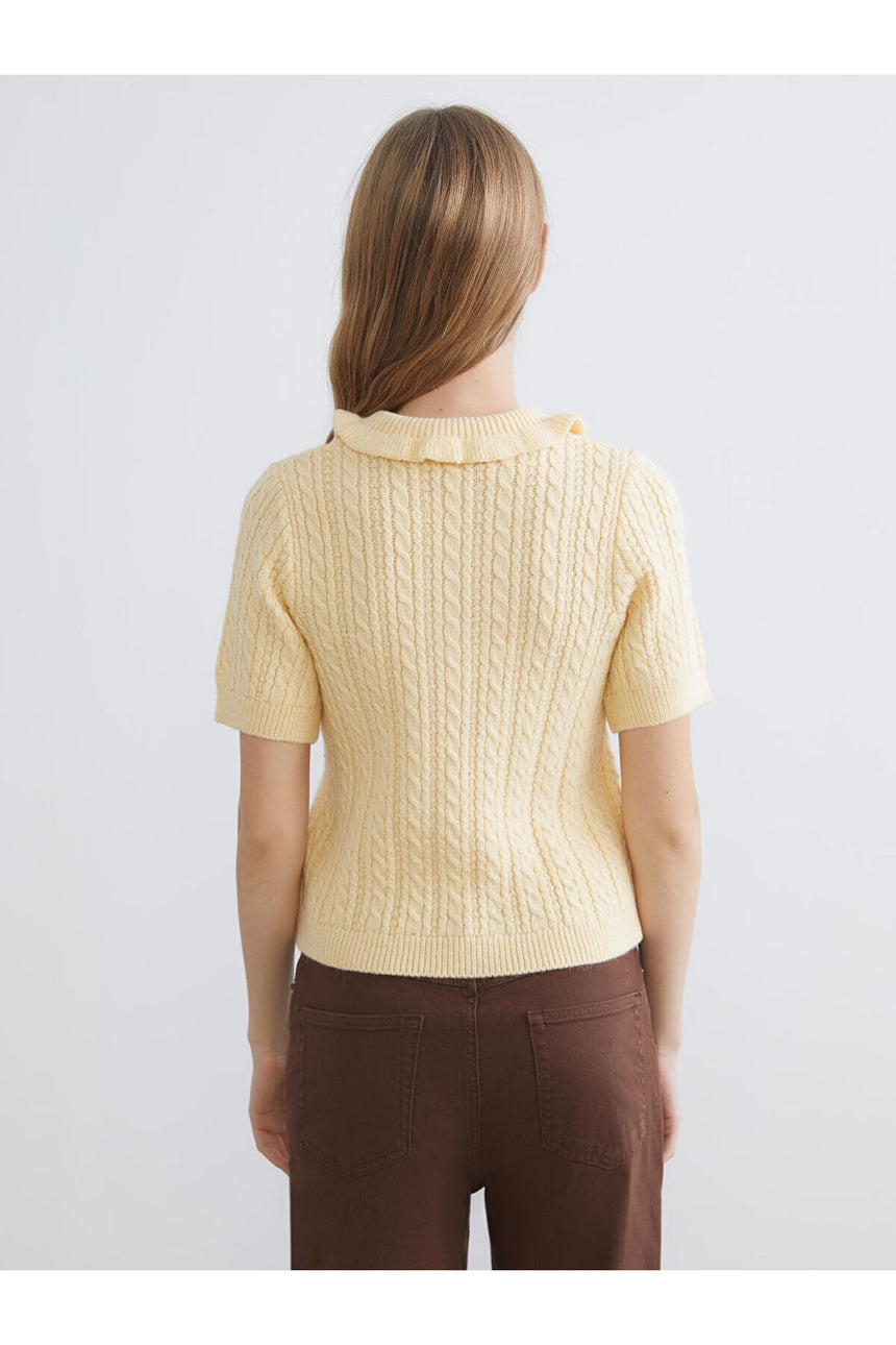 LCW KADIN W5L986B8 KZK,LISA-TR - Açık Sarı
