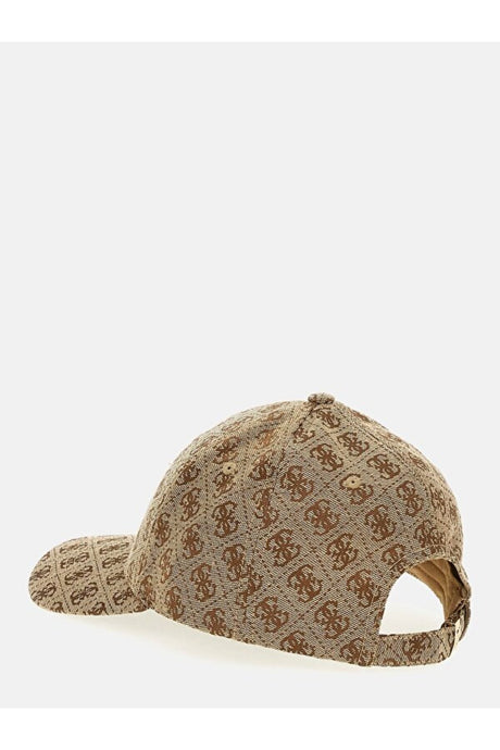 GUESS KADIN KATYA BASEBALL CAP AW5368POL01 - Açık Bej/ Kahverengi
