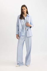 Defacto Kadın Trousers C5029Ax - Mavi