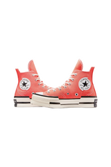 Sporline Converse Chuck pembe kanvas unisex sneaker, ikonik yıldız logolu yüksek bilekli tasarım
