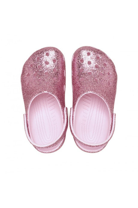 CROCS KIDS Classic Chunky Glitter Clog T 211940 - Açık Pembe