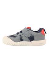 Sporline Vicco lacivert ve gri renkli, cırt cırtlı çocuk sneaker ayakkabı