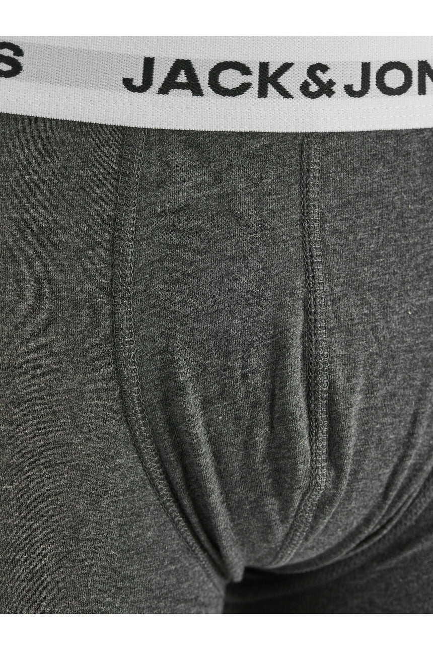 JACK&JONES JACBASIC WHITE WB TRUNKS 5 PACK NOOS 12214455 - Koyu Haki