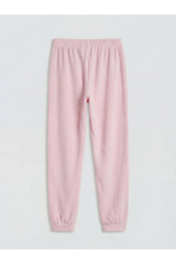 LC Waikiki Çocuk Eşofman Takımı W68601D4 - Pembe Lila