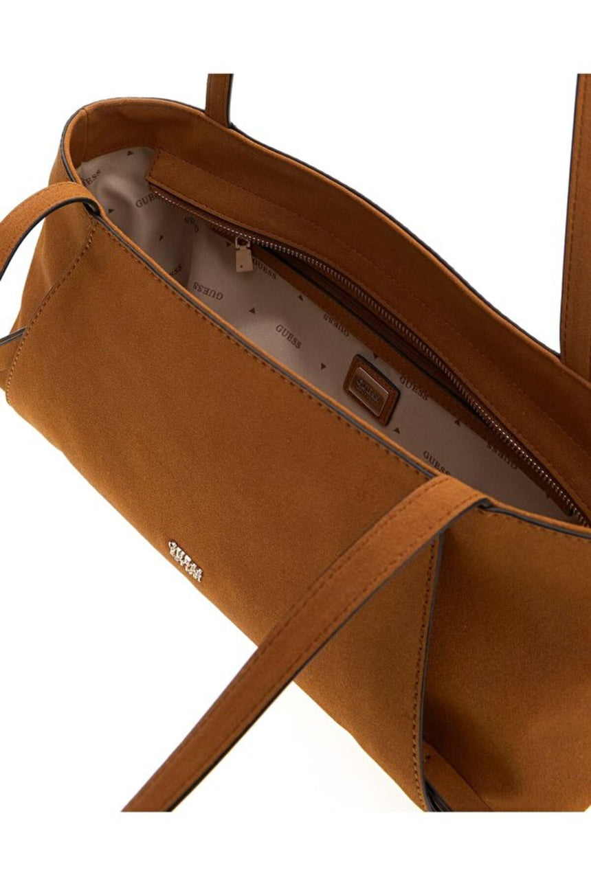 GUESS KADIN DEVON SHOULDER SATCHEL HWSG9745090 - Kahverengi