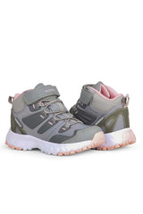 Buckhead Zyon High Çocuk Bot BUCK3005 - Pembe/Gri