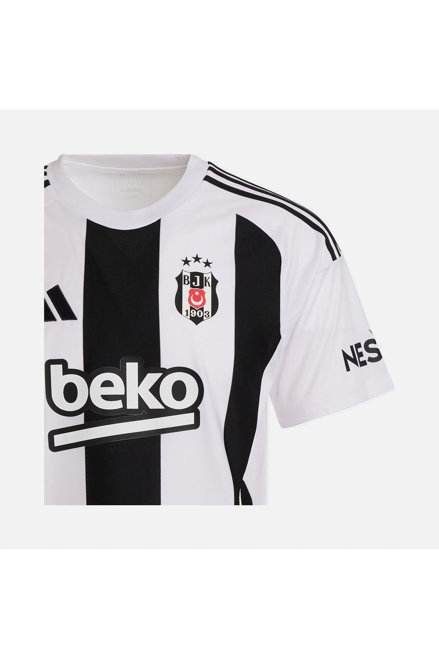 adidas bjk striped home je JK2784 - Beyaz