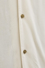 JACK&JONES JJEJEFF SOLID RESORT SHIRT S/S SN 12268443 - Bej/ Açık Gri