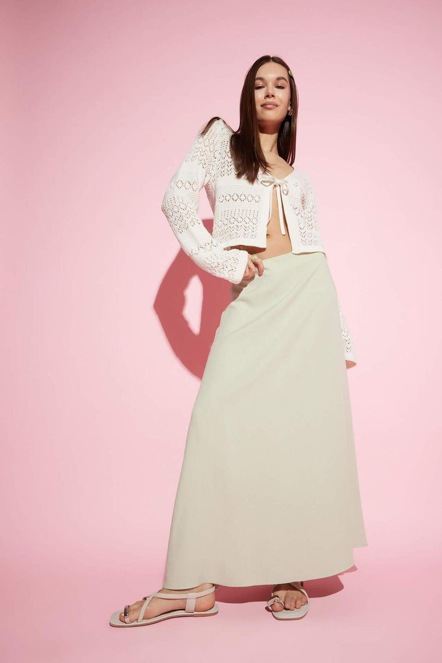 Defacto Kadın Woven Skirt E9805Ax - Vizyon