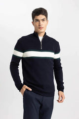 Defacto Erkek Pullover Y4193Az - Koyu Lacivert