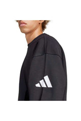 adidas Erkek Sweatshirt JF3542 - Siyah
