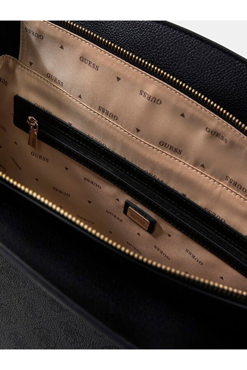 GUESS KADIN LINDSEY TOTE HWSG9749230 - Ekru/ Krem