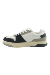 Sporline U.S. Polo Assn. GLB beyaz tekstil erkek sneaker, yan profil görünümü