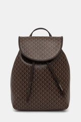 Calvin Klein Kadın EMBLEM AOP MINI BACKPACK LV04F3507G - Kahverengi