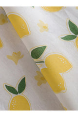 LC Waikiki Home Limon Desenli Tek Kişilik Lastikli Çarşaf S69658D8 - Karışık