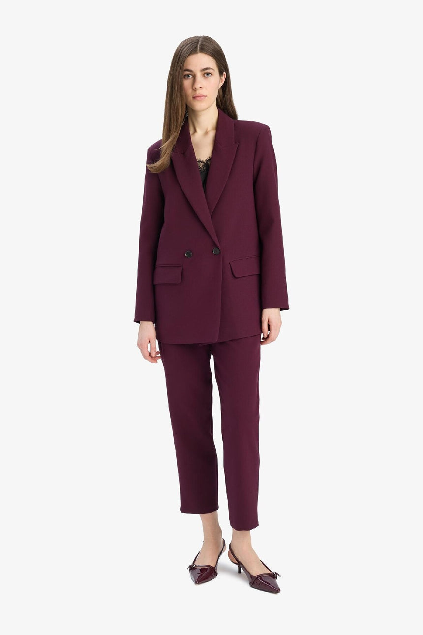 Defacto Kadın Blazer C2457Ax - Bordo
