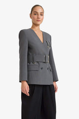 Defacto Kadın Blazer F9431Ax - Antrasit