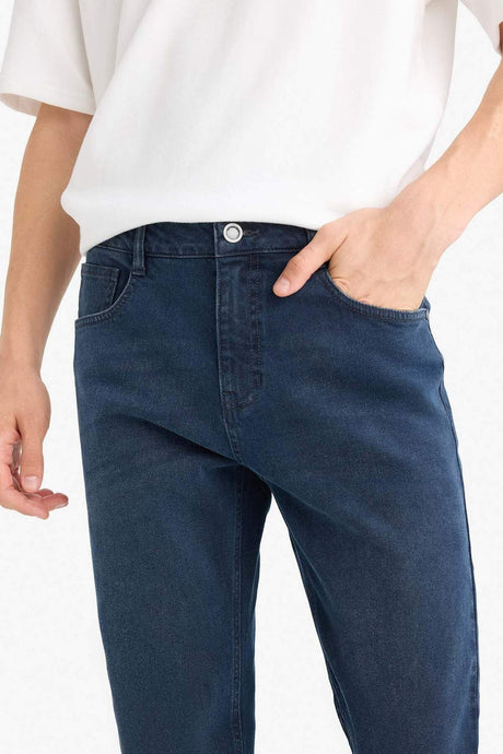 Defacto Erkek Trousers W7086AZ - Mavi/Siyah