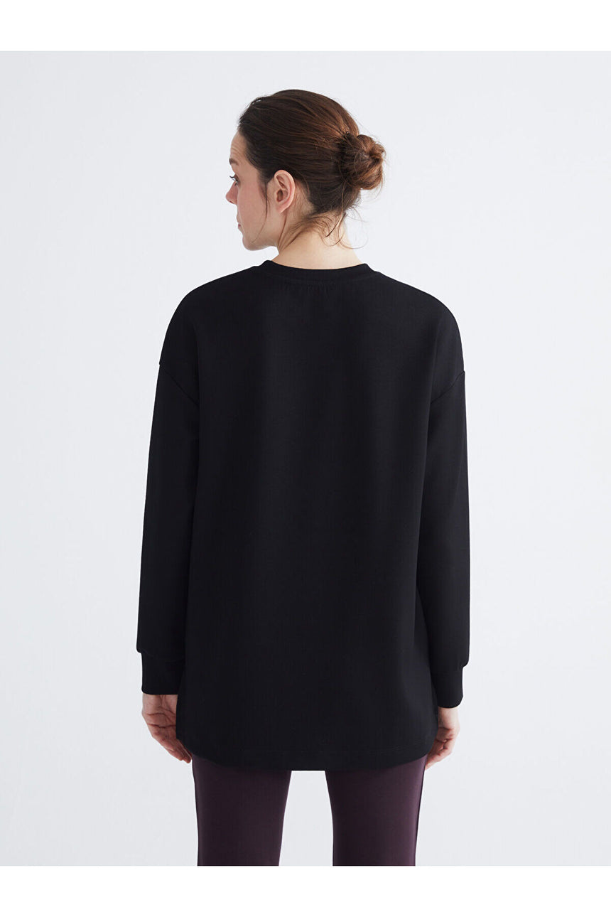 LC Waikiki Kadın Oversize Tunik W5ND54B8 - Siyah
