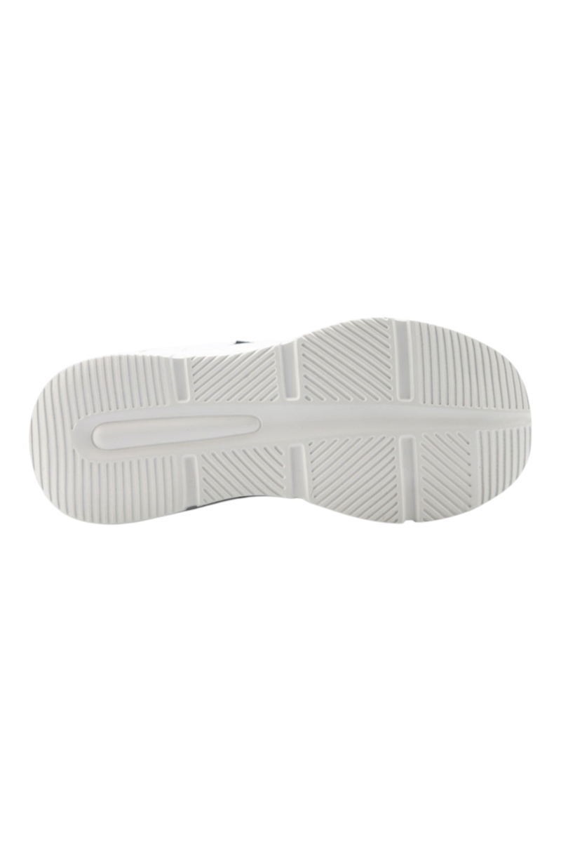 Sporline Lumberjack Meta siyah kadın sneaker ayakkabının beyaz renkli tırtıklı dış taban görünümü