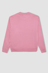 Defacto Çocuk Pullover C6902A8 - Açık Pembe