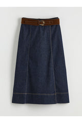 LCW KADIN S6KH47B8 ETK,LIMA-SKIRT-TKM - Koyu Mavi