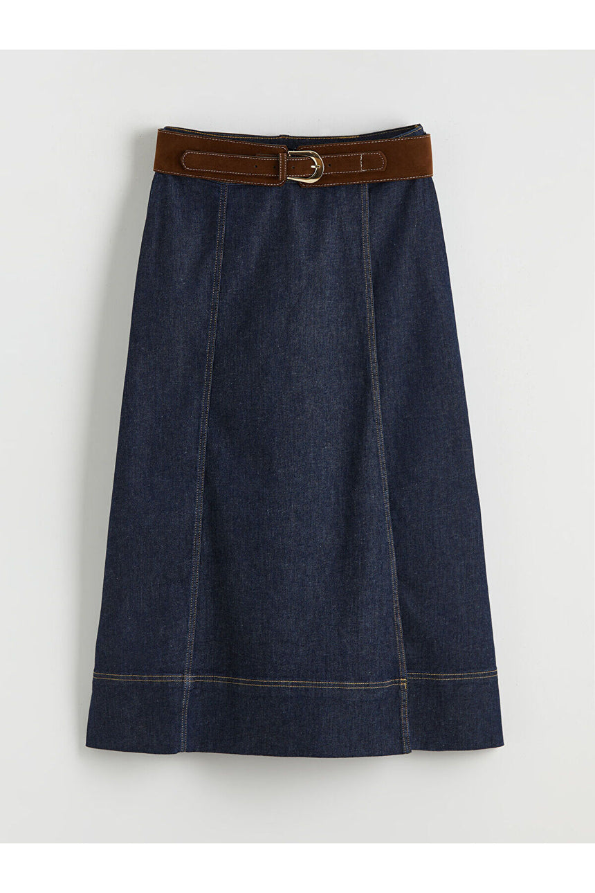 LCW KADIN S6KH47B8 ETK,LIMA-SKIRT-TKM - Koyu Mavi