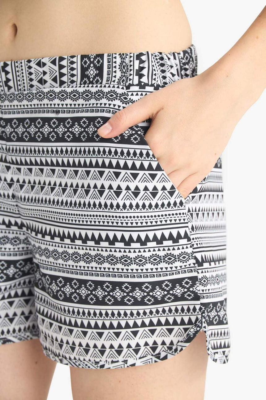 Defacto Kadın Swimming Short T5232Az - Siyah