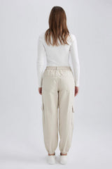Defacto Kadın Trousers B0454Ax - Kahverengi / Kum Beji
