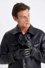 Defacto Erkek Gloves A6624Ax - Siyah