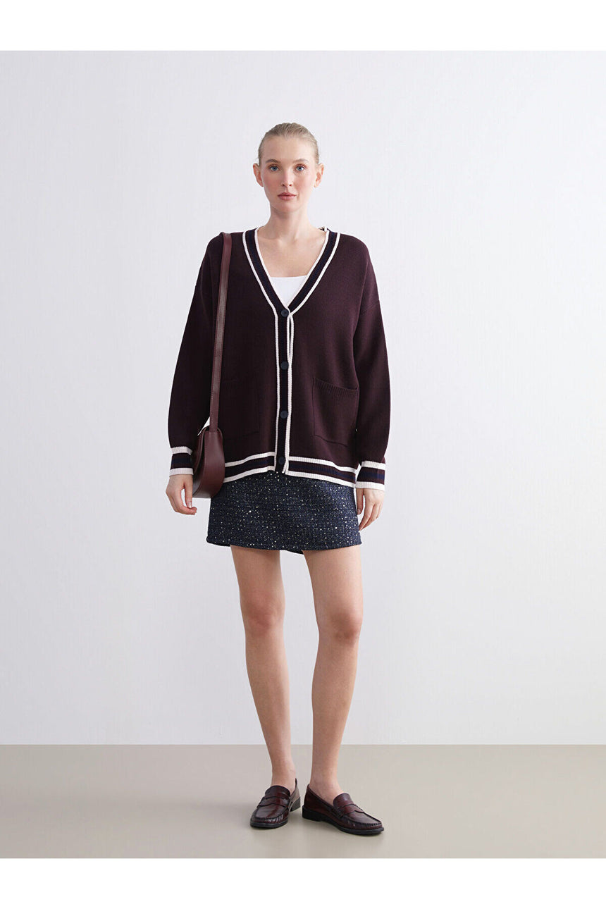 Lcw Kadın Hrk,Prepy-5W W5İ152B8 - Bordo