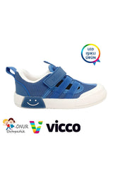 vicco momo patik ışıklı ayakkabı 346.p24y.145 - Mavi