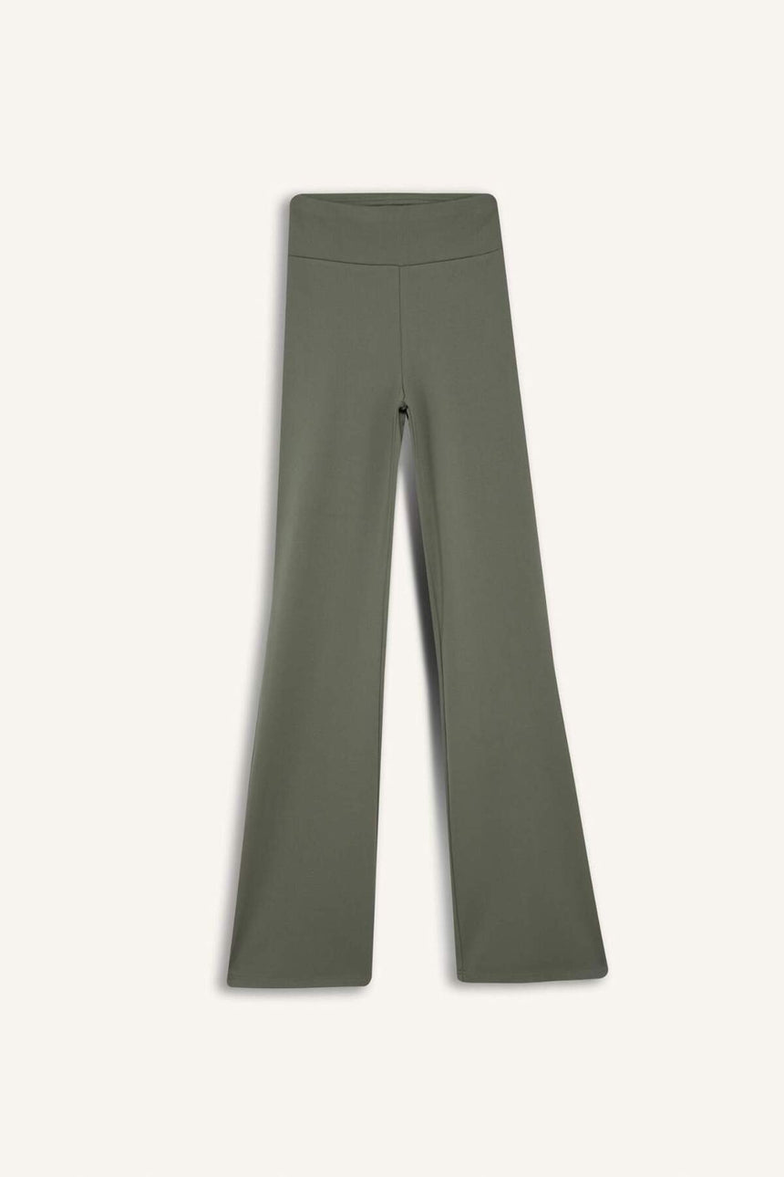 Defacto Kadın Trousers B3988Ax - Koyu Yeşil