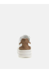 Guess Kadın Elbina Sneaker Fljelb - Beyaz/ Bej