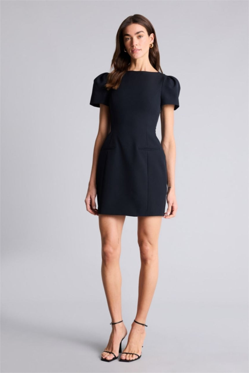 Defacto Kadın Short Sleeve Woven Dress H2740AX - Siyah
