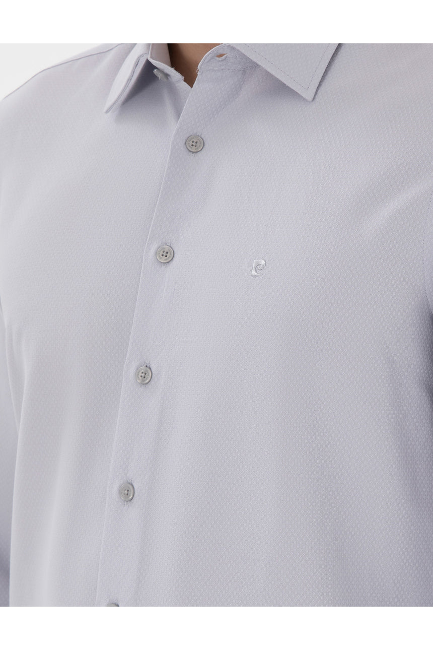 pierre cardin erkek dokuma gömlek 2126254 - Gri