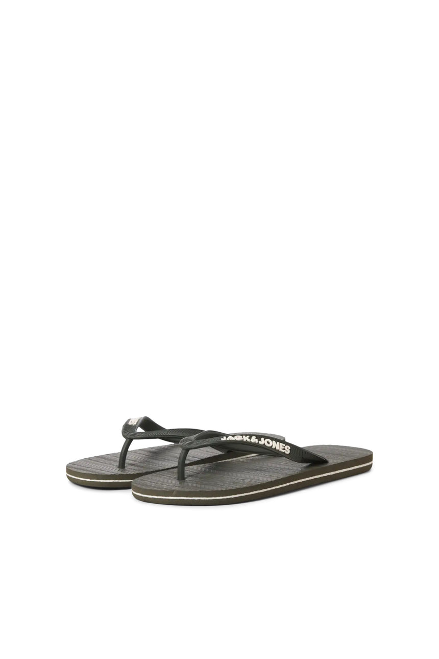 JACK&JONES JFWBASIC FLIP FLOP LN 12230631 - Koyu Zeytin Yeşili