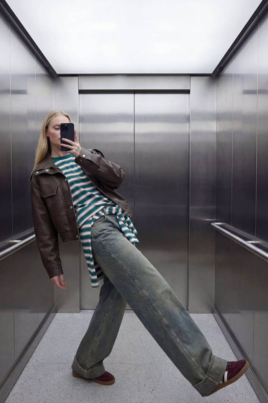 Defacto Kadın Trousers F8238AX - Koyu Mavi
