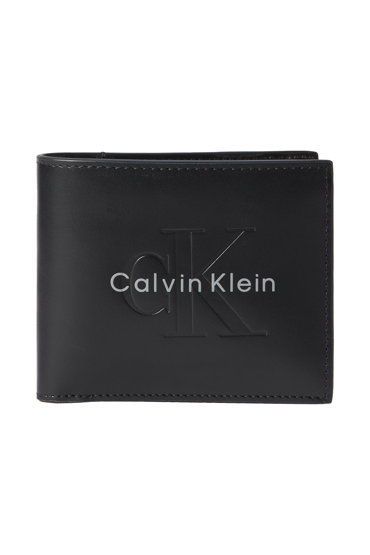 Calvin Klein Bold Billfold With Coin Erkek Cüzdan LV04D1156G - Siyah