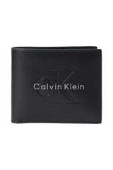 Calvin Klein Bold Billfold With Coin Erkek Cüzdan LV04D1156G - Siyah