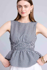 Defacto KADIN Woven Top H5968AX - Koyu Lacivert
