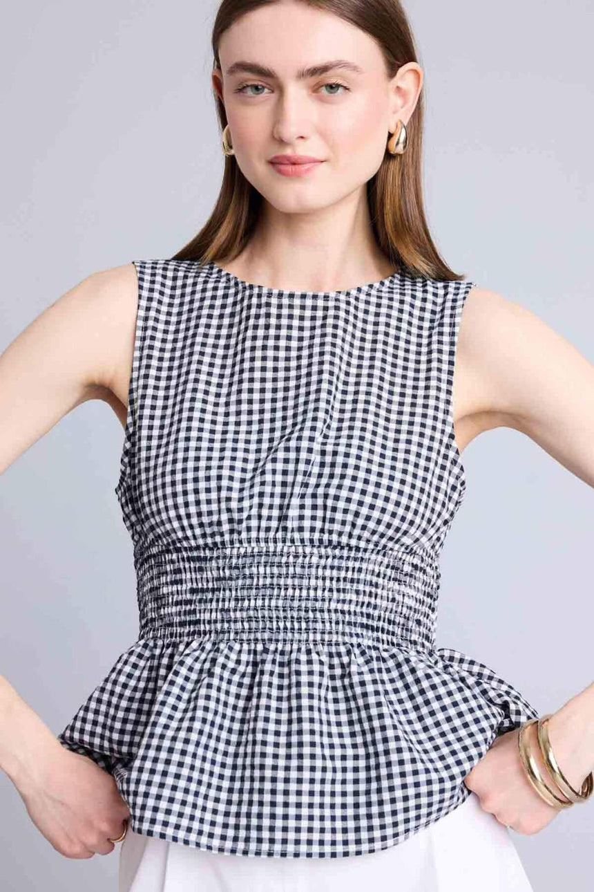 Defacto KADIN Woven Top H5968AX - Koyu Lacivert