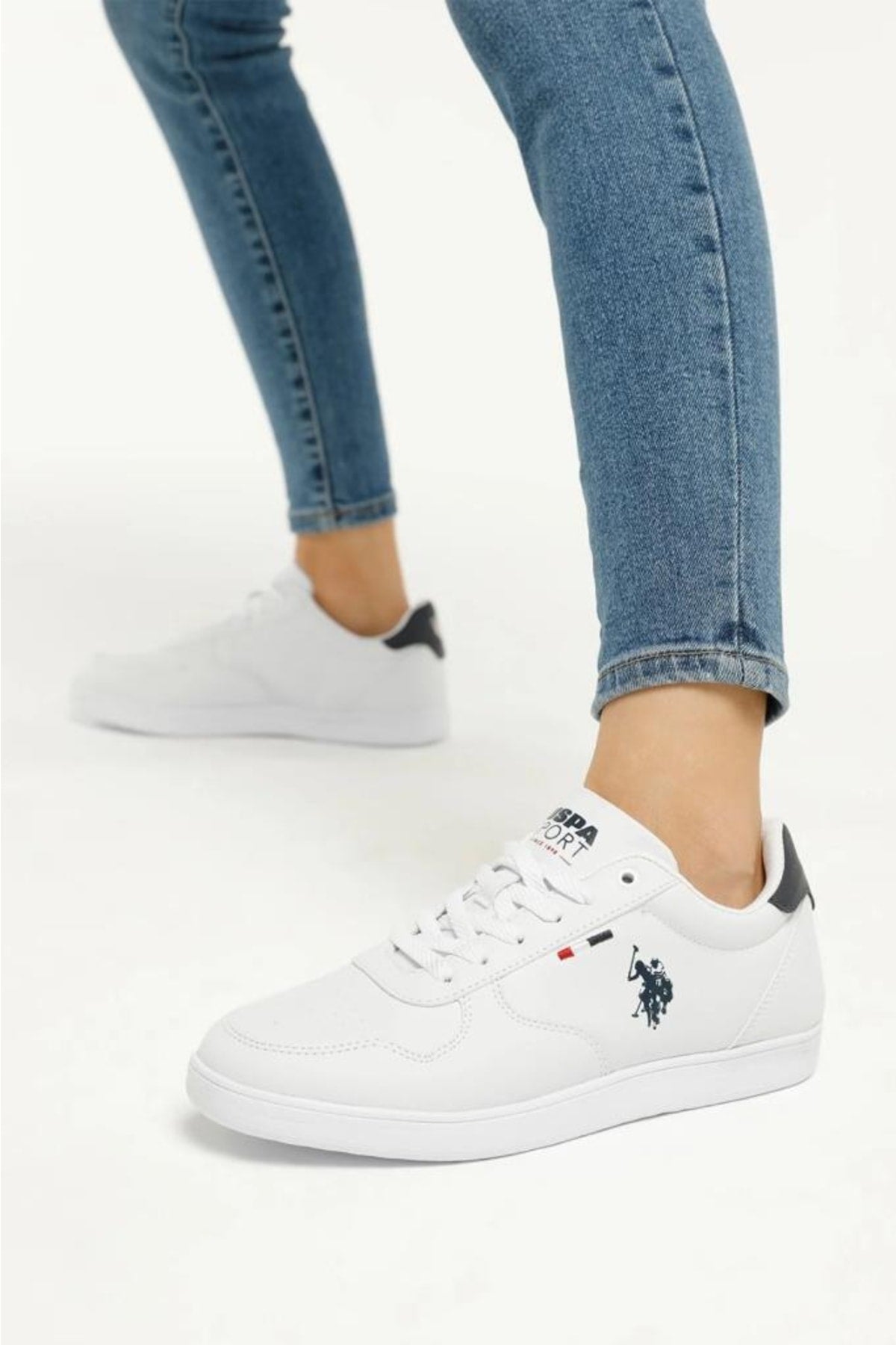 U.S. Polo Assn. Thunder Erkek Sneaker - Beyaz