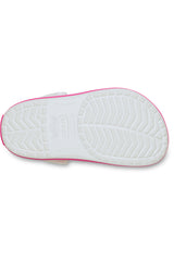 Crocs Kids Crocband Clog T 207005 Unisex Terlik - Beyaz / Pembe